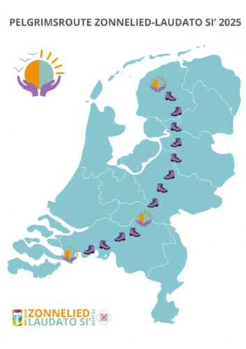 2025 02 10 pelgrimsroute zonnelied laudato si