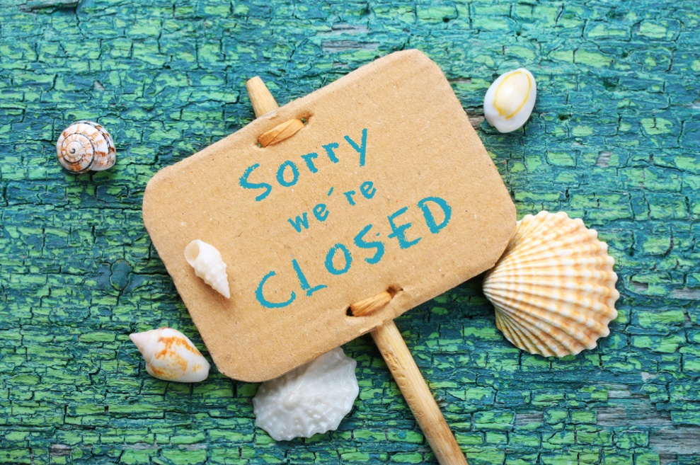 closed holiday