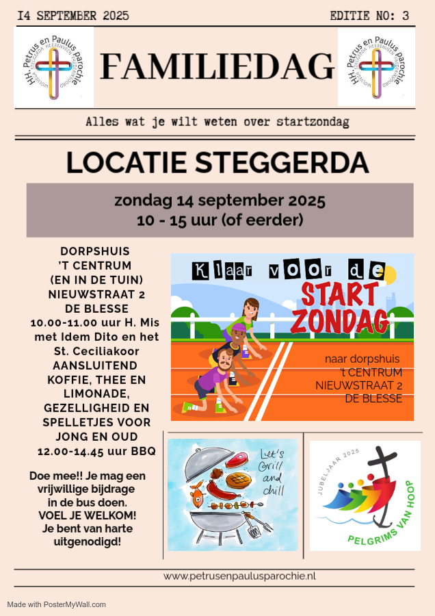 startzondag 2025